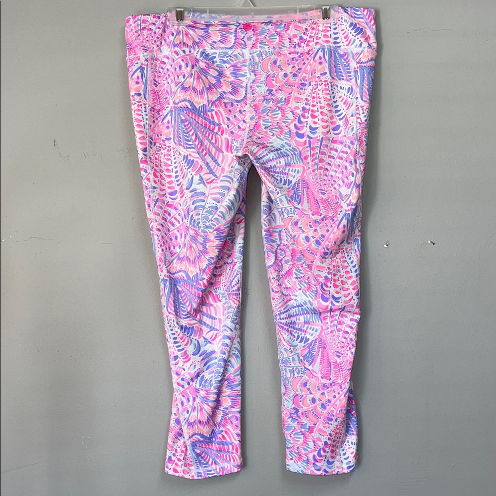 Lilly Pulitzer Luxletic Weekender High Rise Midi Leggings - Picture 3 of 8
